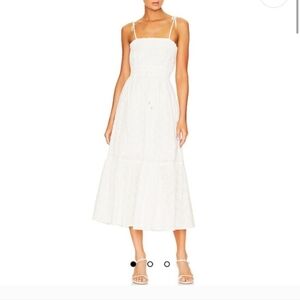 MINKPINK White Eyelet Dress